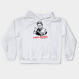 Michael Myers A Real Man Will Chase After You Kids Hoodie